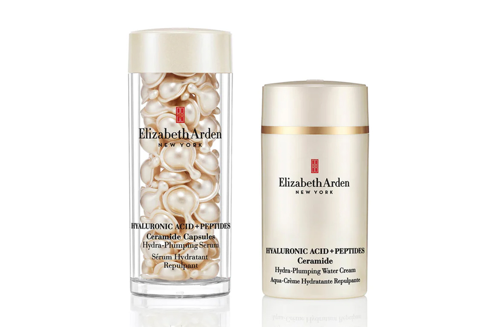 Hyaluronic Acid Peptides Serum Water Cream Elizabeth Arden