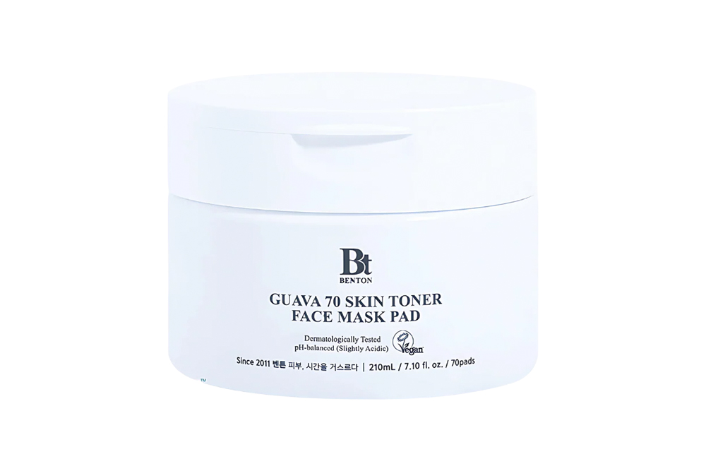 Guava 70 Skin Toner Face Mask Pad da Benton